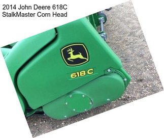 2014 John Deere 618C StalkMaster Corn Head