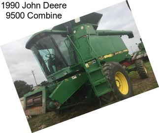 1990 John Deere 9500 Combine