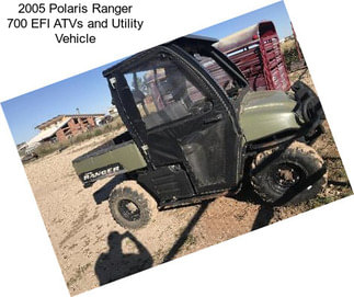 2005 Polaris Ranger 700 EFI ATVs and Utility Vehicle