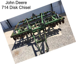 John Deere 714 Disk Chisel