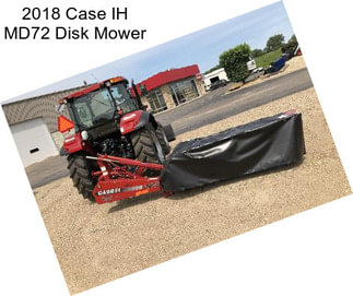 2018 Case IH MD72 Disk Mower