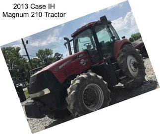 2013 Case IH Magnum 210 Tractor