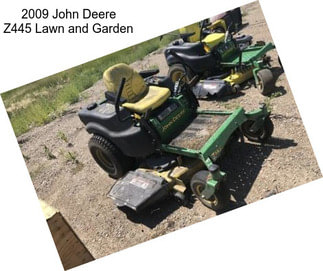 2009 John Deere Z445 Lawn and Garden