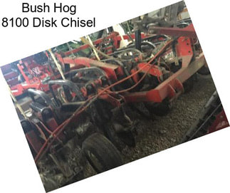 Bush Hog 8100 Disk Chisel