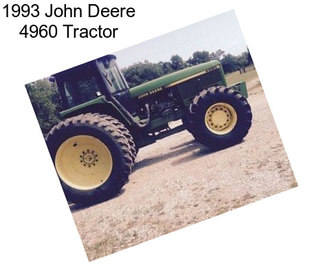 1993 John Deere 4960 Tractor