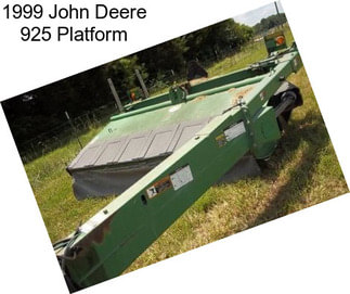 1999 John Deere 925 Platform