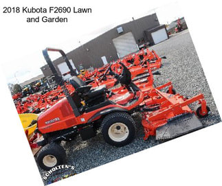 2018 Kubota F2690 Lawn and Garden