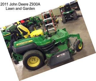 2011 John Deere Z930A Lawn and Garden