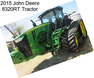 2015 John Deere 8320RT Tractor