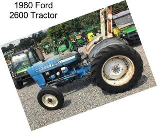 1980 Ford 2600 Tractor