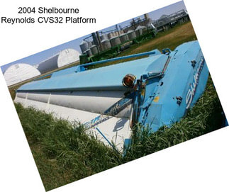 2004 Shelbourne Reynolds CVS32 Platform