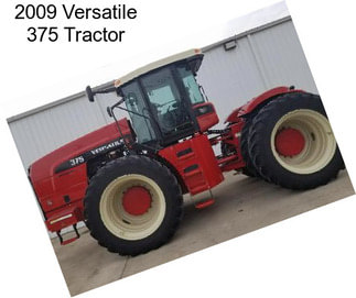 2009 Versatile 375 Tractor