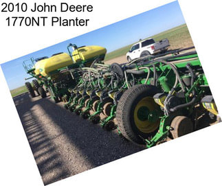 2010 John Deere 1770NT Planter