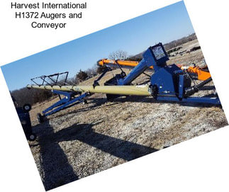 Harvest International H1372 Augers and Conveyor