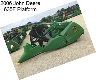 2006 John Deere 635F Platform