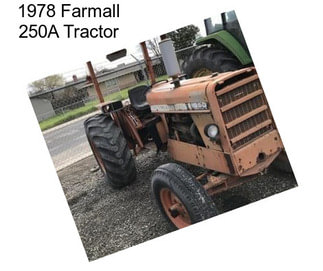 1978 Farmall 250A Tractor