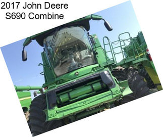 2017 John Deere S690 Combine