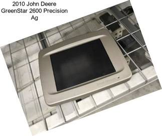 2010 John Deere GreenStar 2600 Precision Ag