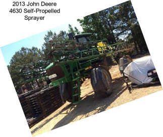 2013 John Deere 4630 Self-Propelled Sprayer