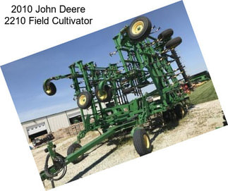 2010 John Deere 2210 Field Cultivator