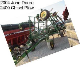 2004 John Deere 2400 Chisel Plow