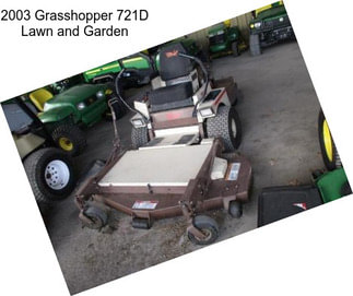 2003 Grasshopper 721D Lawn and Garden
