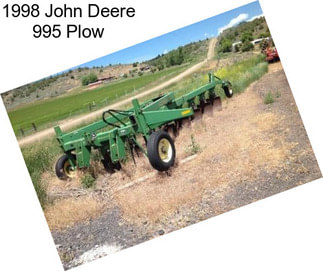 1998 John Deere 995 Plow