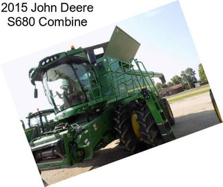 2015 John Deere S680 Combine