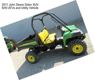 2011 John Deere Gator XUV 825I ATVs and Utility Vehicle