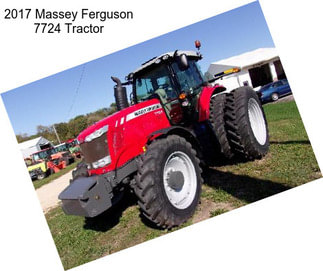 2017 Massey Ferguson 7724 Tractor