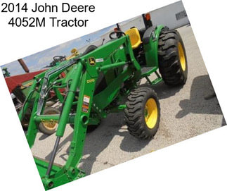 2014 John Deere 4052M Tractor