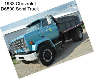 1983 Chevrolet D6500 Semi Truck