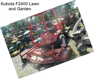 Kubota F2400 Lawn and Garden