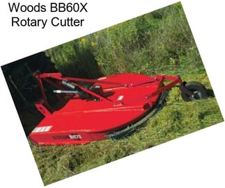 Woods BB60X Rotary Cutter