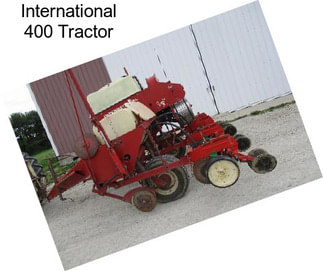 International 400 Tractor