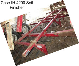 Case IH 4200 Soil Finisher