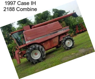 1997 Case IH 2188 Combine