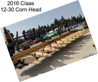 2016 Claas 12-30 Corn Head