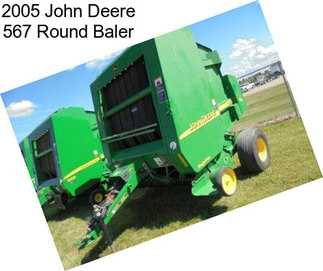 2005 John Deere 567 Round Baler