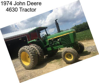 1974 John Deere 4630 Tractor