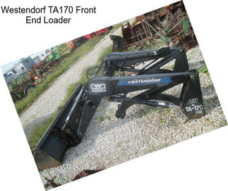 Westendorf TA170 Front End Loader