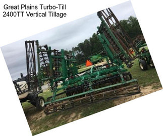 Great Plains Turbo-Till 2400TT Vertical Tillage