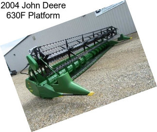 2004 John Deere 630F Platform