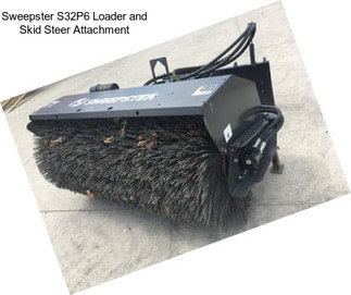 Sweepster S32P6 Loader and Skid Steer Attachment