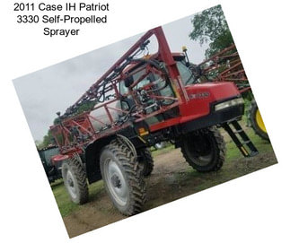 2011 Case IH Patriot 3330 Self-Propelled Sprayer