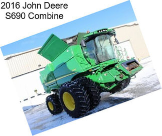 2016 John Deere S690 Combine