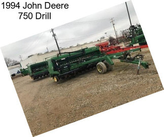 1994 John Deere 750 Drill