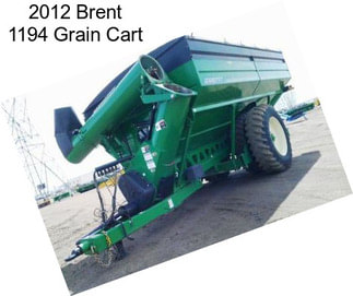 2012 Brent 1194 Grain Cart