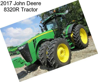 2017 John Deere 8320R Tractor