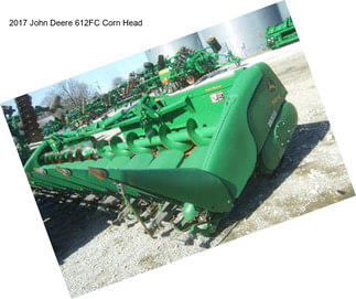 2017 John Deere 612FC Corn Head